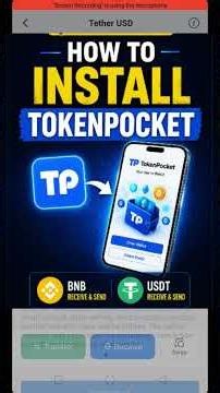 2 .Carypact - Part 2 How to install Tokenpocket App & recover 12 phrases