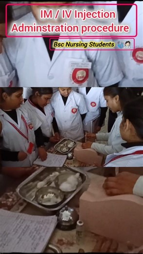 IM / IV Injection Adminstration Procedure Bsc Nursing Students 🩺🧑🏻‍⚕️#injection #nurse