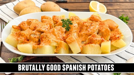 Brutally good Spanish potatoes | Patatas mozárabes recipe