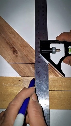 How to Make a Perfect Angled Lap Joint | Woodworking Tips #shorts