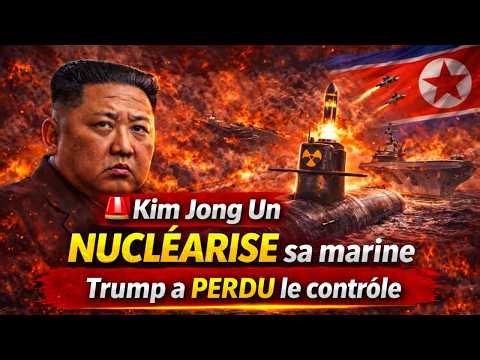 🚨 Kim Jong Un nuclearizes his navy - 43 armed destroyers - Trump can no longer destroy them all