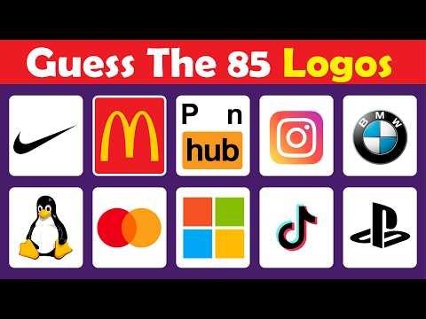 Guess The Logo in 4 Seconds | 85 Famous Logos | Logo quiz 2026