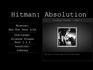 Hitman: Absolution Challenge Guide - Silence Please (part 1 & 2) - Mission 4