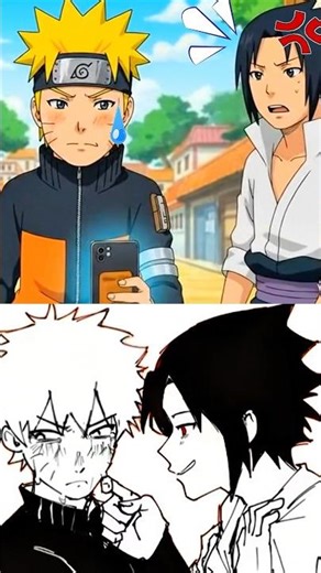 Team 7 Reacts to SasuNaru Edit 👀💔