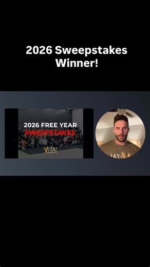 WATCH IT HERE 🎥 Our 2026 Sweepstakes Winner!!!🏆 | Vital Strength and Performance