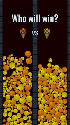 Which side wins? Random game will decide