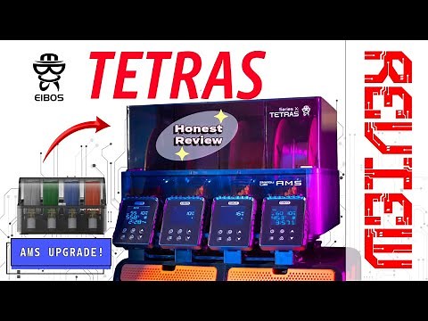 “EIBOS TETRAS Review (June 2025) – The Ultimate AMS Filament Dryer?”