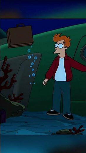 Fry met a real mermaid 😮 | Futurama #movie #shorts #futurama