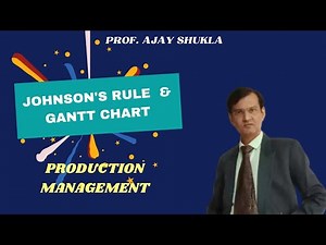 Johnson's Rule and Gantt chart