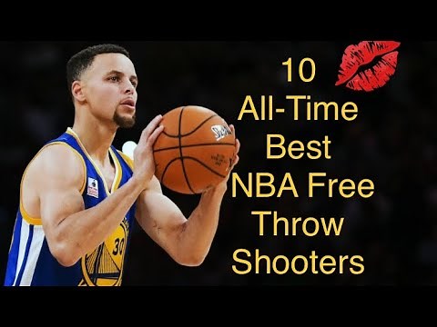 Video of Ten All-time Best NBA Free Throw Shooters