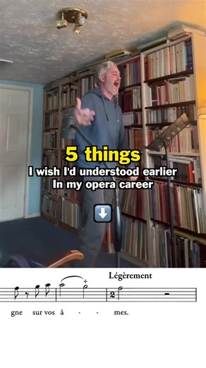 Lessons Learned from a Career in Opera Performance