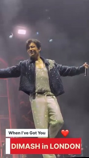 Dimash When I’ve Got You in London 🇬🇧 If only we could have him on stage every few days! We tour with Dimash With much love, for Dimash Qudaibergen and all his concerts 🎤 #DimashQudaibergen #Dimash #dears #dq #DimashUniverse #supportDimash #Concerts #Performance #Singer #Димаш #ДимашКудайберген #DimashEnEspanol #迪玛希 #ディマシュ #دیماش | DimashUniverse