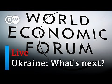 WEF session on Ukraine war, outlook and reconstruction | World Economic Forum 2023