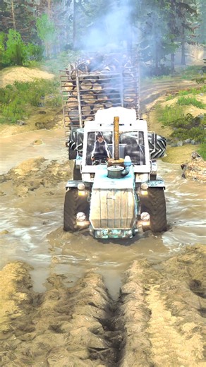 14K views · 37 reactions | Heavy Truck Crossing an Extremely Muddy Road !!! MudRunner #mudrunner #gamingworld | Gaming World | Facebook