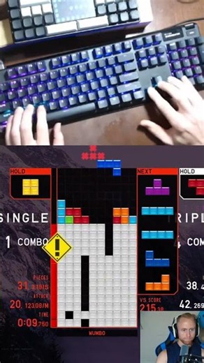 FAST Tetris with 9 Combo Finisher