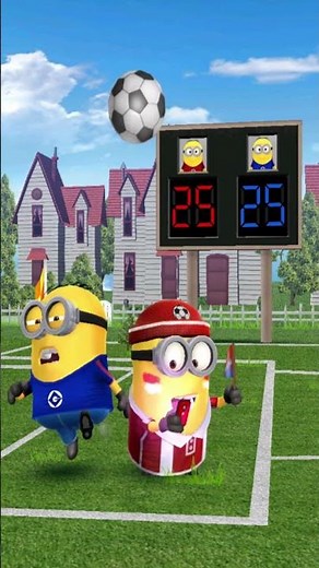 Despicable Me Minion Rush Soccer Minion World Cup