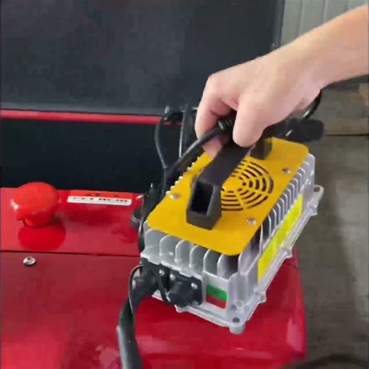 Seamless Integration for Automated Workflows #AGVCharger #ForkliftCharger #AutoCharging