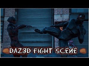 👊🏾Daz3D FiGHT SCENE 👊🏾