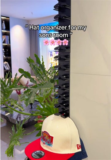 Baseball cap organizer 🔥#hatrackstorage #hanger #baseballcaps #cap #fyp #tiktokshop #display #organizer #multilayer