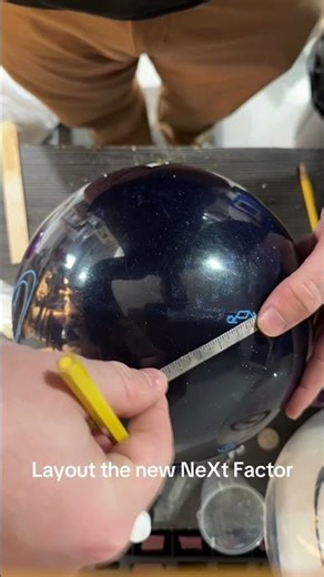 Laying out the NeXt Factor #bowlingballreview #bowling #sportsreviews #follow