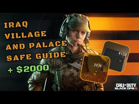 Call of Duty Black Ops 6 Iraq Village and Palace Safe Locations and Codes