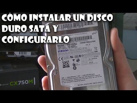 Cómo instalar un DISCO DURO extra en nuestro ordenador (SATA)