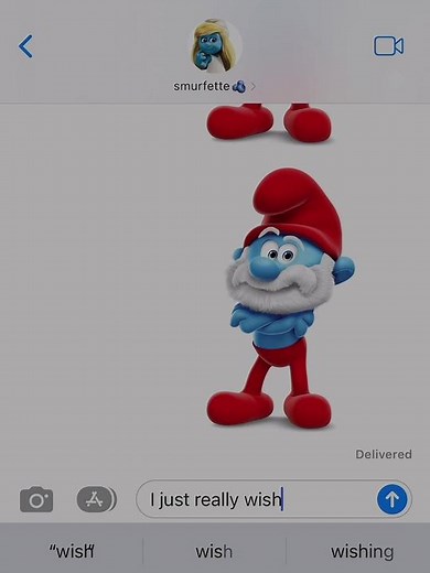 thank @belllyx for being smurfette and papa smurf😜😜 #fyp #foryou #papasmurf #thesmurfs #thesmurfsmovie #papasmurfedit #edit #sadiesolsen