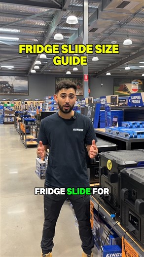 Looking for a fridge slide? With three sizes available, here’s our guide to picking the right one! ❄️ #FridgeSlide #CampingFridge #PortableFridge #4WDSupacentre #AdventureKings #CampingEssentials #OffGridLiving #CampingGear #4x4Life #AdventureReady #Outdoors #MustHaveGear #CampingMadeEasy #AdventureAwaits #SizeGuide | 4WDSupacentre.com.au
