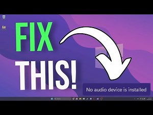 NO AUDIO DEVICE INSTALLED WINDOWS 11 [FIXED] | Fix No Audio Output Device is Installed Windows 11