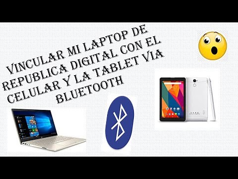Vincular el Celular o Tablet con mi laptop vía bluetooth