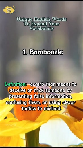 Learn unique words that have unusual spelling, pronunciation, and meanings. #educateyourself #learningenglish #words #unique #knowledgesharing #EnglishLearning | Daily Brain Quiz