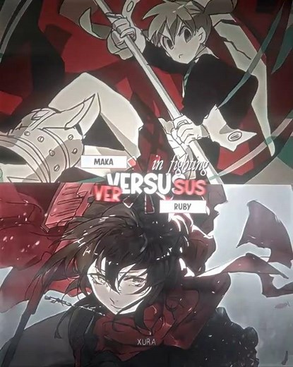 Maka Albarn vs Ruby Rose | Soul Eater vs RWBY