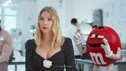 M&M’S Super Bowl 2024 Commercial with Scarlett Johansson