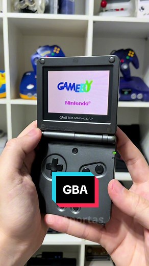 Game Boy Advance SP Unboxing ASMR Video Game - Nostalgic Gaming Experience