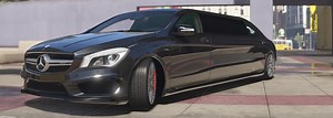 GTA 5 2014 Mercedes-Benz CLA 45 AMG Limousine [HQ/Replace/Limousine] Mod - GTAinside.com