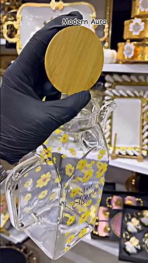 Elegant White Mirror Jugs – Modern & Stylish Design | Şık Beyaz Ayna Sürahiler#dinnerware