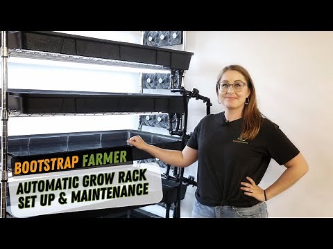 Setting Up Your Bootstrap Farmer Automated Grow Rack After Delivery