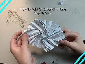 How To Fold A Expanding Paper