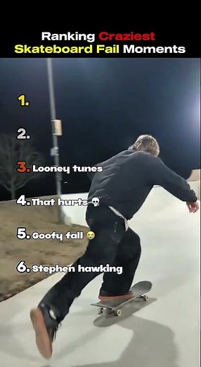 Craziest skateboard fail moments