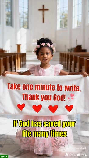 159K views · 4.5K reactions | AI⛪️Wait! Wait，Don't skip it! If God has saved you from danger many times, please take 1 minute to thank God, Amen! #God #Faith #Amen #ThankGod | Walk with God | Facebook