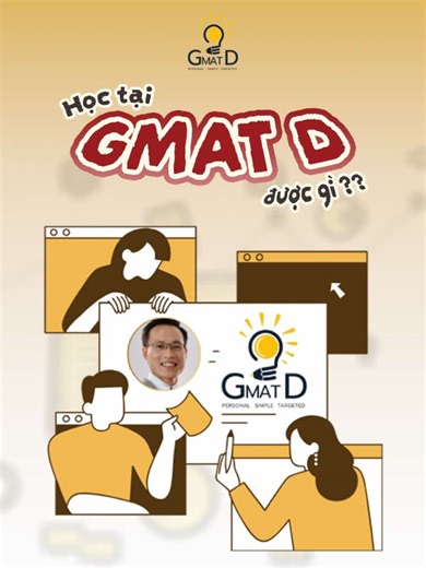📉 Từ MẤT GỐC TOÁN ➡️ 🏆 TOP 7% THẾ GIỚI GMAT Focus Edition? Chuyện thật như đùa chỉ sau 3 tháng tại GMAT D! 😱 Xem ngay để biết được lợi ích khi tham gia hệ sinh thái giáo dục GMAT D nhé!✅ 💡 Khoản đầu tư giáo dục tối ưu cho những giấc mơ du học! 👉 Inbox ngay để được GMAT D tư vấn lộ trình chi tiết nhất nhé! #GMATD #GMAT #MBA #Scholarship #xuhuong