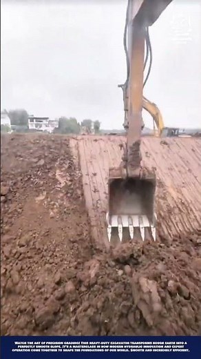 Excavator Soil Grading Machine Innovation for Smooth Embankment Finishing