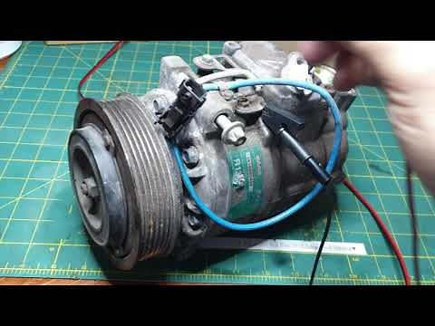 How to test ac compressor clutch saab 9-5 and 9-3
