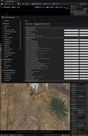 Unreal Engine Keyboard Shortcuts