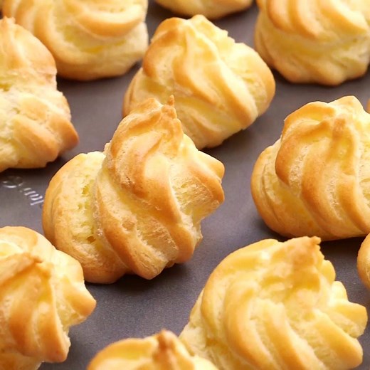 430K views · 3.1K reactions | 【Recipe of the Day】Cream Puffs 4 ways Full recipe: https://youtu.be/PMFfrp_FYMg | Taste Life | Facebook