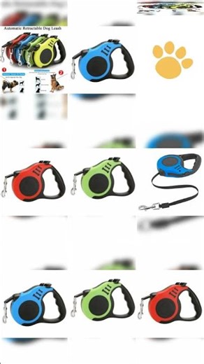 Automatic Retractable Dog Leash - Dual Size Options with Brake & Lock Safety System