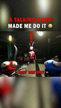 A Talking Knife Made Me Do It 😭 | CSG #Shorts | #HighOnLife #FunnyMoments #Gaming #Memes