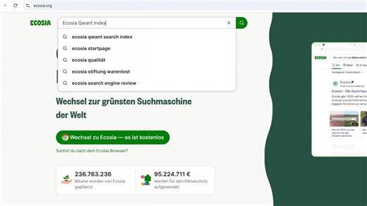 Ecosia and Qwant launch web search via European index