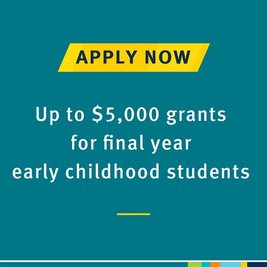 3.7K views |  Did you complete placement in a Queensland early childhood education and care service that delivers an approved kindergarten program – and you were not already employed in the sector? Then you may be eligible for a Queensland Government grant of up to $5,000! ℹ️ For more information, visit: https://bit.ly/4hrBG5w | Queensland Department of Education | Facebook