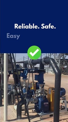 A Gorman-Rupp T Series pump in operation at the North Bourke Abattoir.